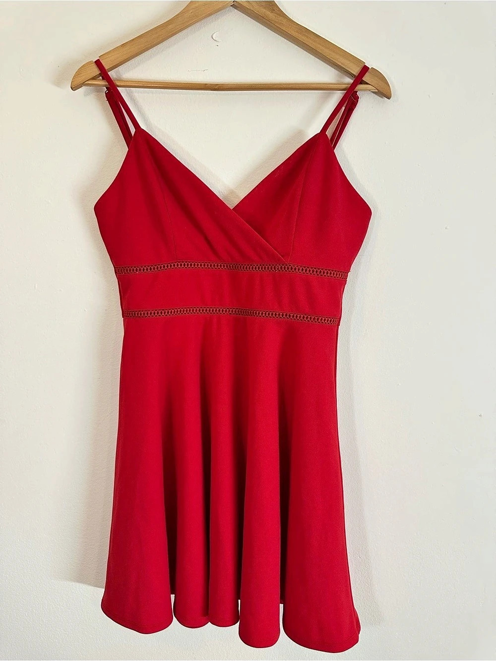 Altar’d State Red Mini Dress Large Like New